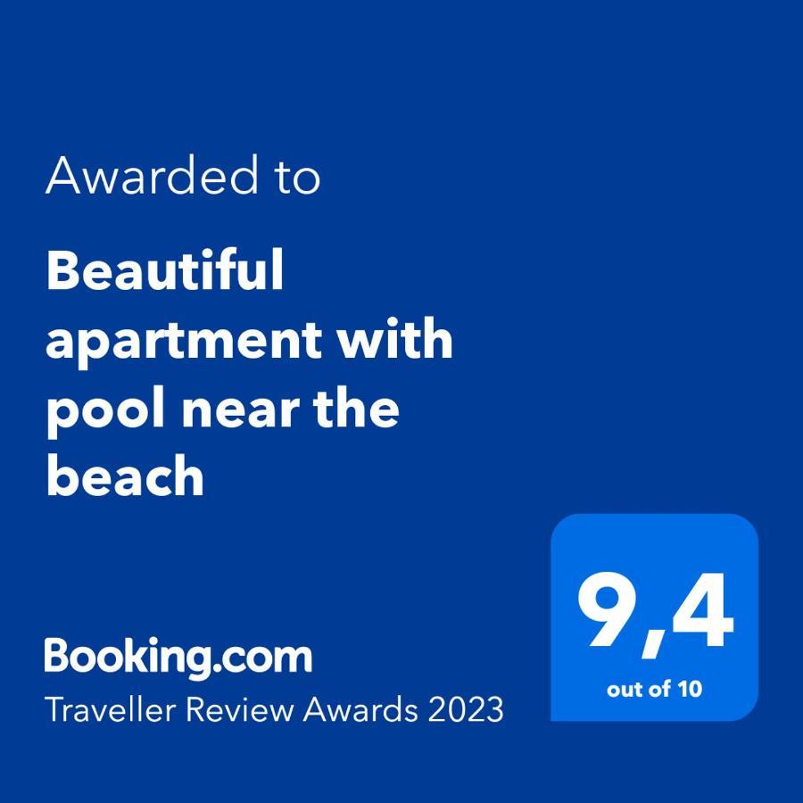 Beautiful Apartment With Pool Near The Beach โอลิบา ภายนอก รูปภาพ